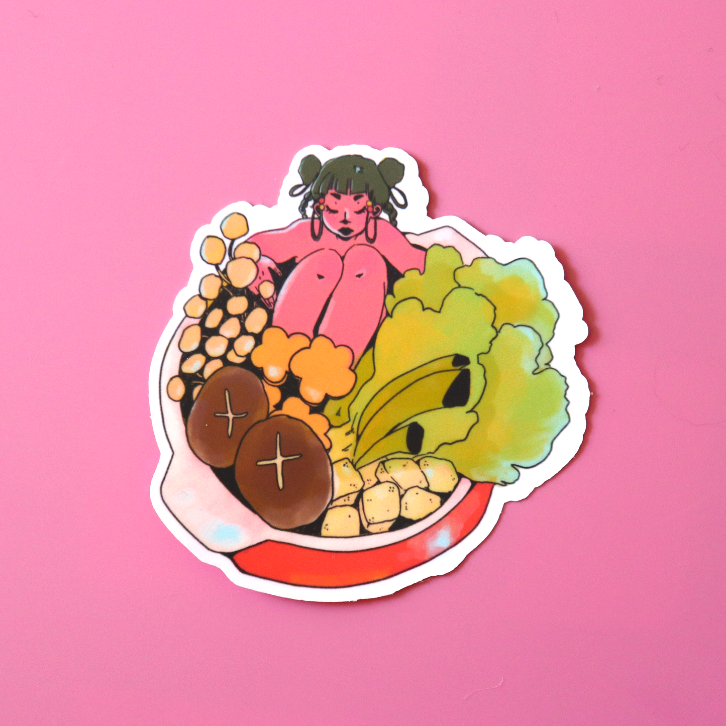 "Soupy Sauna" sticker