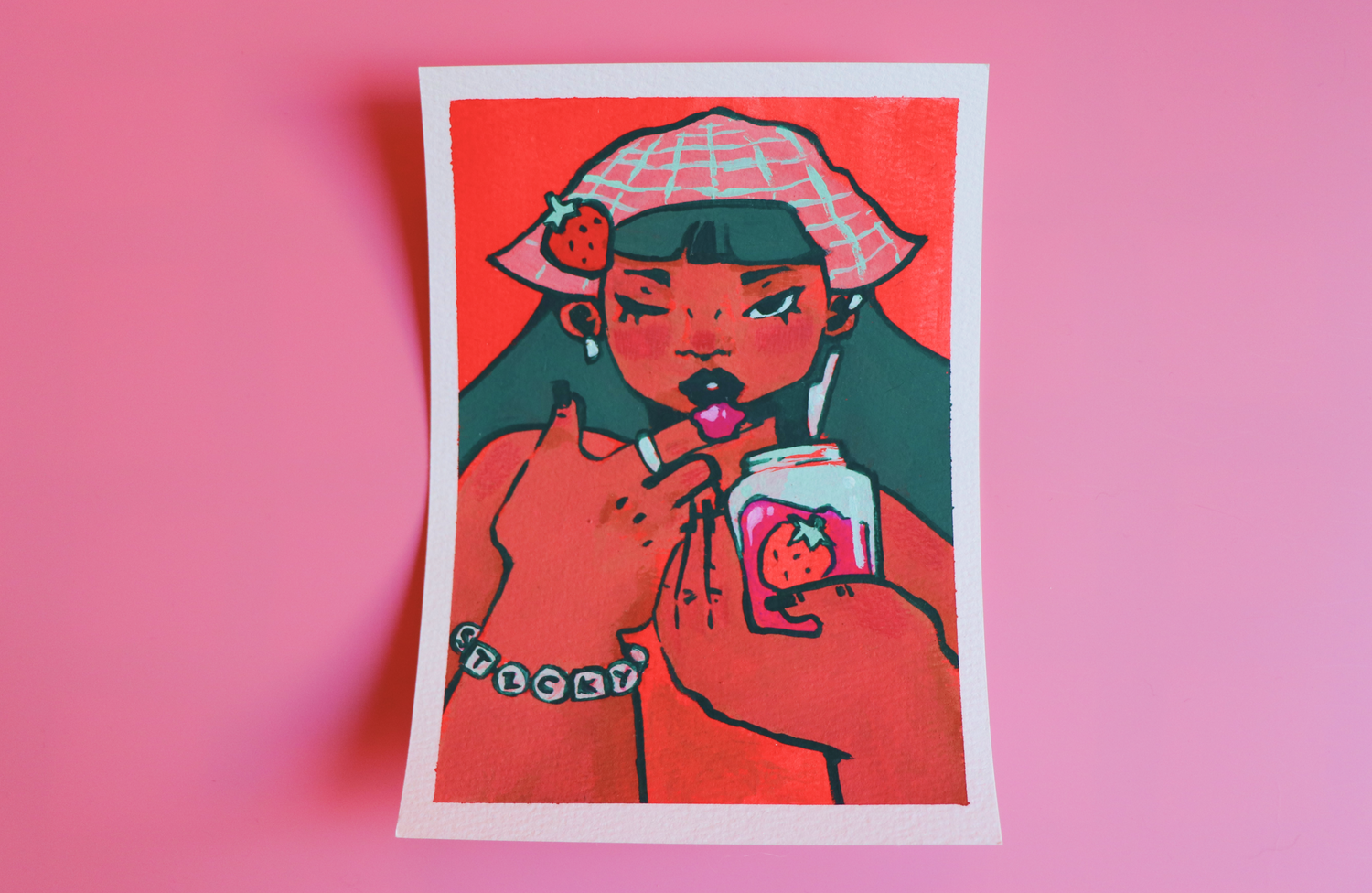 Original gouache paintings
