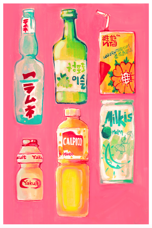 "Drink Medley" poster, 12 x 18