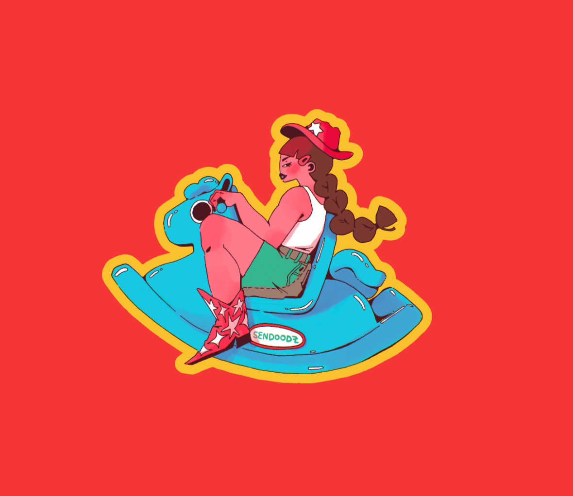Year of the Horse sticker
