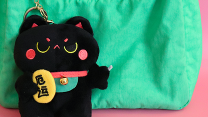 "Unlucky Cat" plushie