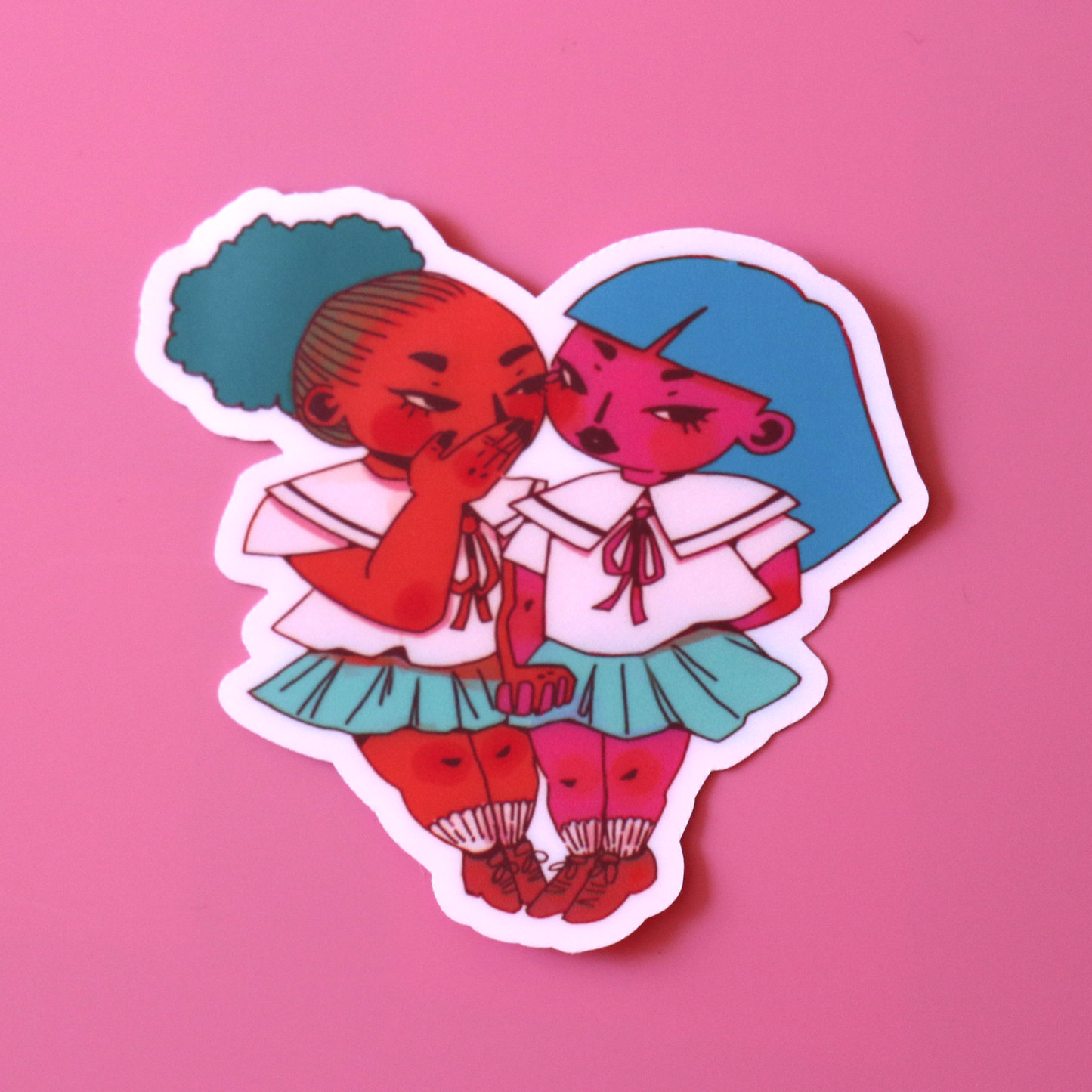 "Gossip Girls" sticker