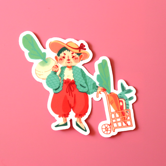 "Grocery Granny" sticker