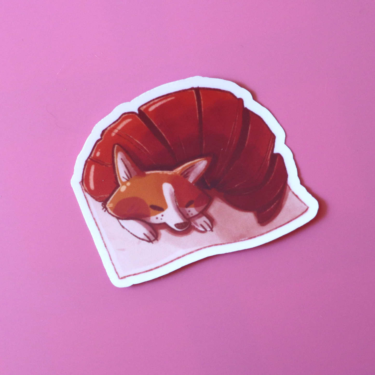 "Croissant Churro" sticker