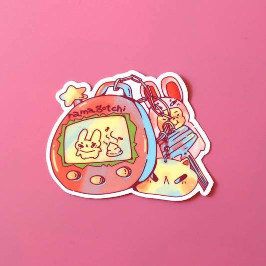 "Tamagotchi" sticker