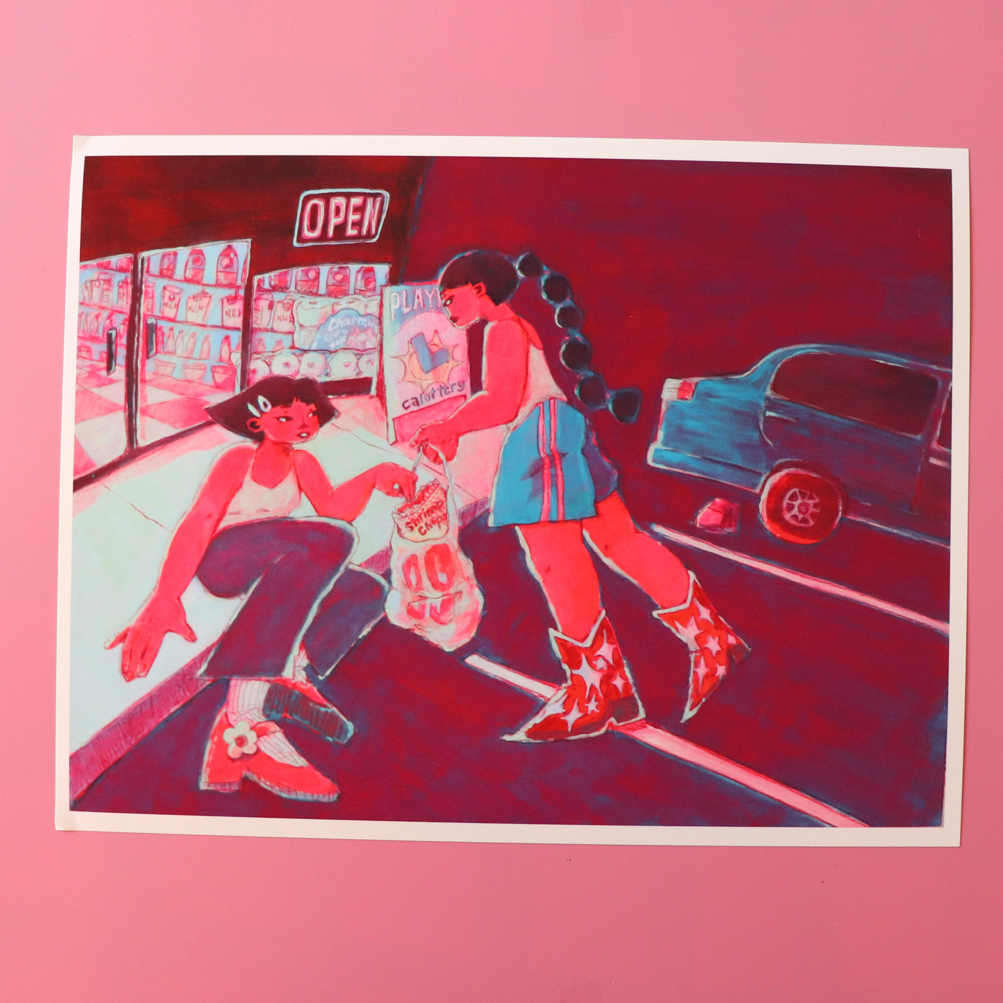 "You Remembered" print, 8.5 x 11